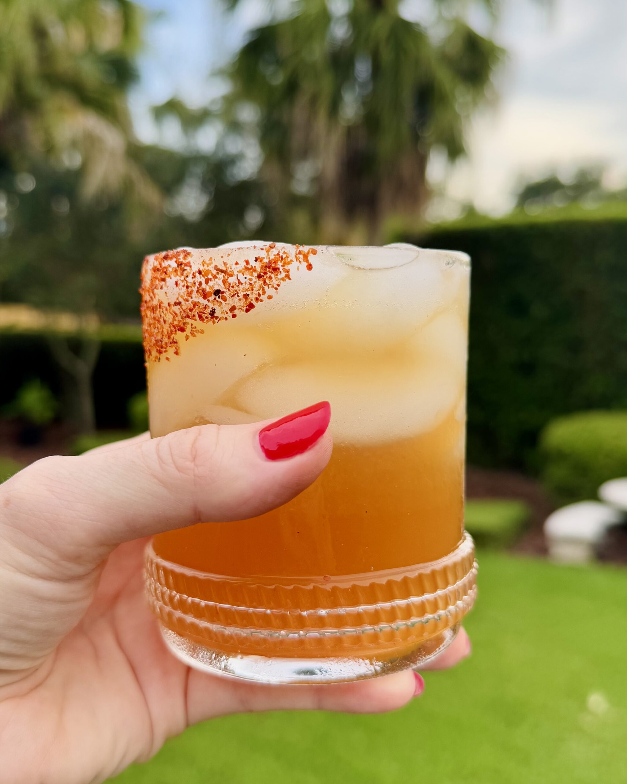 Grilled Grapefruit Paloma