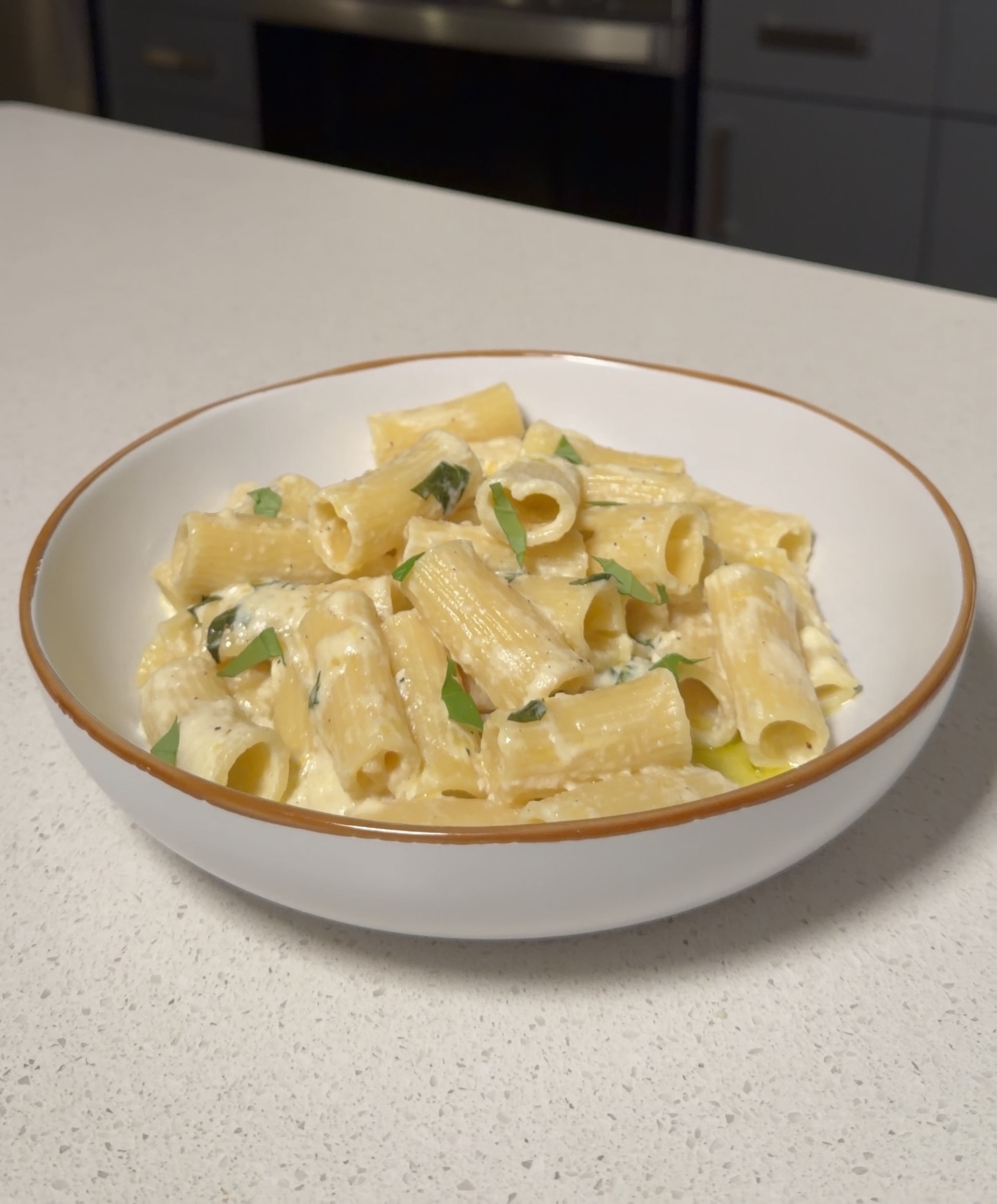 Creamy Lemon Basil Pasta